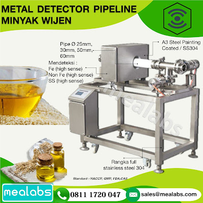 Metal Detector Minyak Wijen