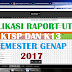 Aplikasi Raport Ulangan tengah Semester KTSP dan K13