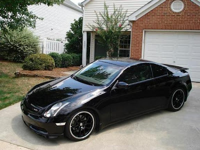 a real nice looking infiniti g35. Posted by HomeBoy at 10:17 AM