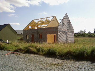 maison bois, charpente traditionnelle