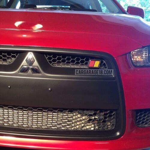 Ralliart Grille Badge For Mitsubishi