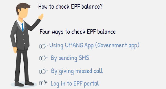 How to check EPF balance