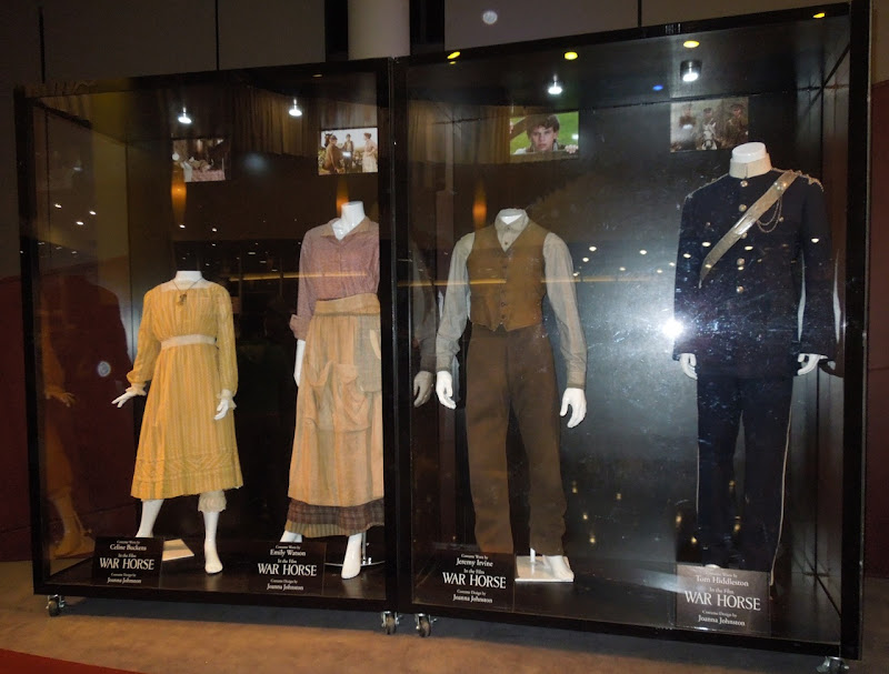 War Horse movie costume display