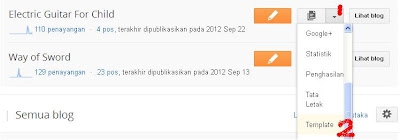 Cara Upload Template di Blogspot / Blogger
