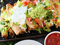 Baked Chicken Taquitos