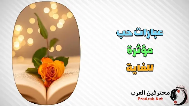 عبارات حب مؤثرة للغاية