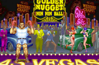 Balrog nel suo stage di ''Street Fighter II''