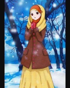 HD Wallpapers Hijaber Animation