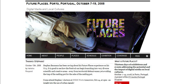 Future Places in Oporto from 7-19 October