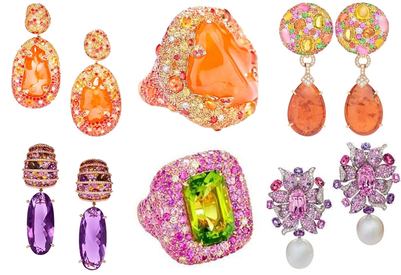 Margot McKinney jewelry with precious stones and gems