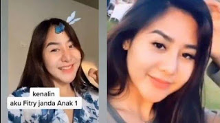 Tak perlu tampan dan kaya, janda cantik satu anak cari jodoh di medsos