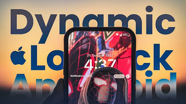 Dynamic iOS 16 Lock Screen For Android