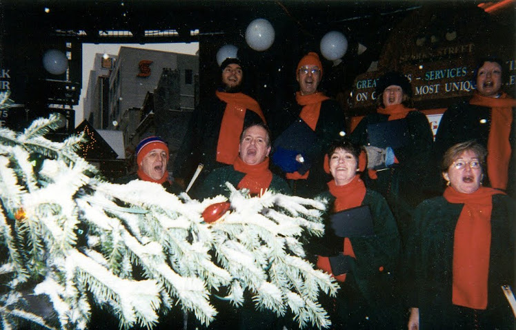 Carolling on Sparks Street, Ottawa