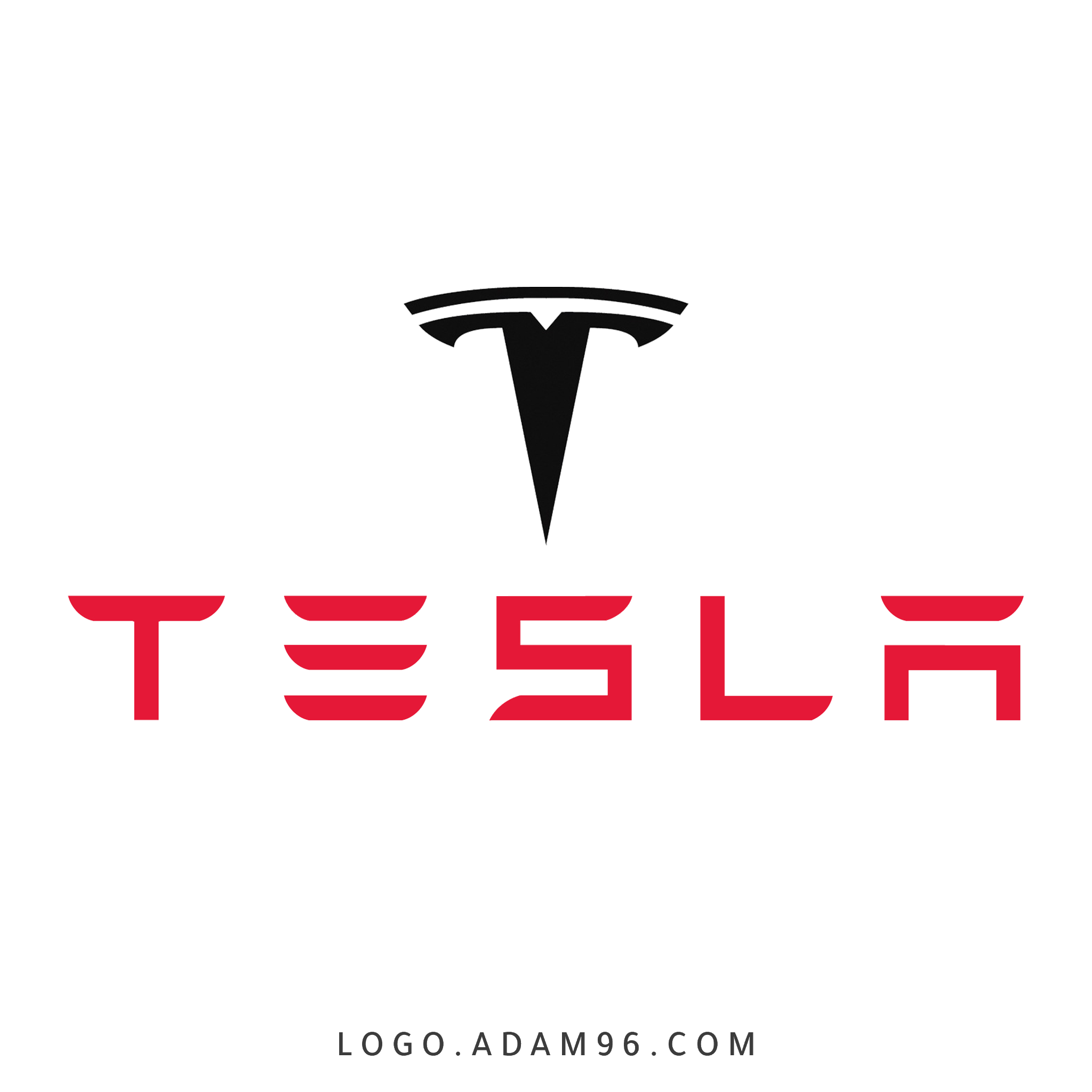 تحميل شعار شركة تسلا لصناعة السيارات لوجو عالي الدقة بصيغة شفافة Logo Tesla PNG