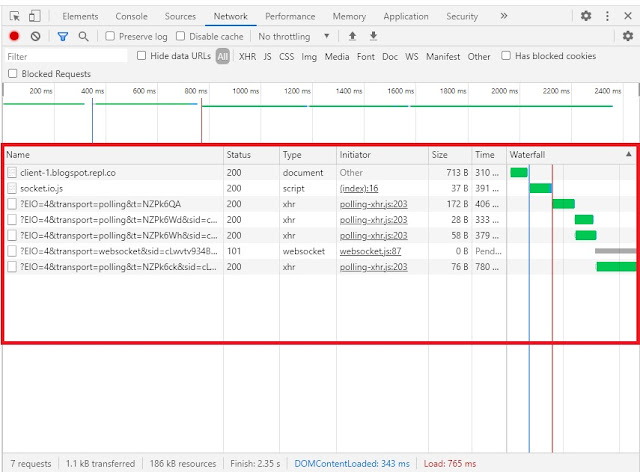 koneksi websocket 1