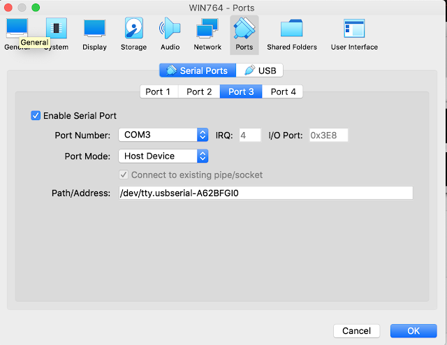 Get Mini VCI COM3 Recognized by Mac Pro VMware