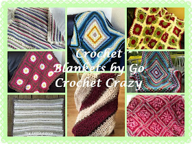 Various crochet afghans / crochet blankets from the Go Crochet Crazy blog.