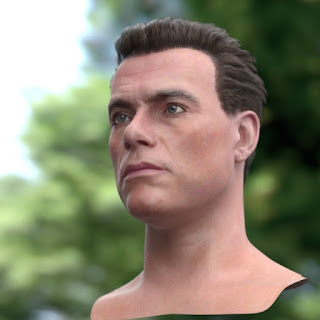 3d model Jean Claude Van Damme