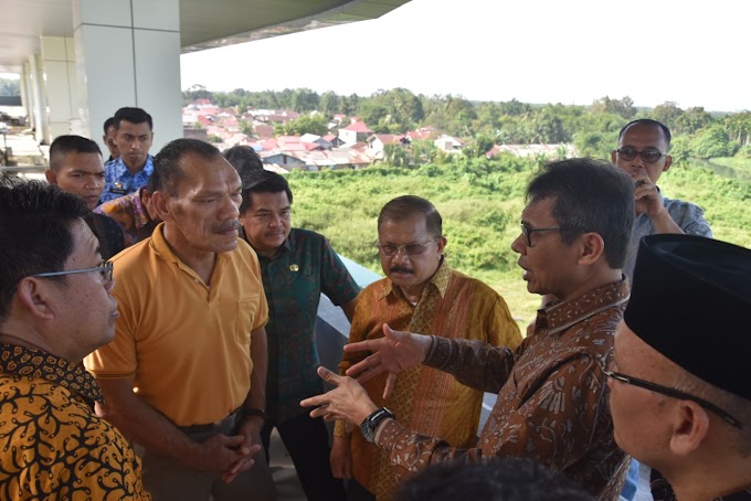 Gubernur Irwan Prayitno Kunjungi Lokasi Pembukaan Penas Tani XVI 2020, di Padang Pariaman