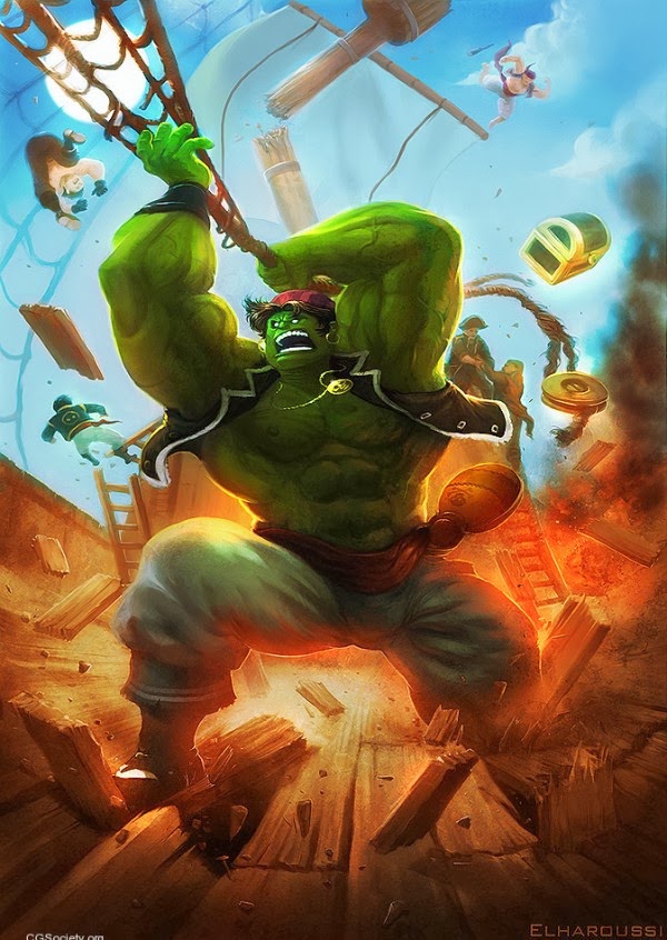 1001 Gambar Keren Gambar Hulk