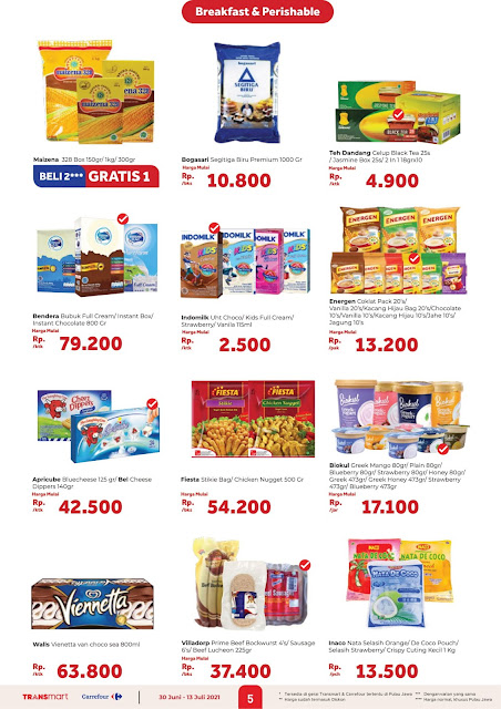 Katalog Transmart Carrefour Edisi 30 Juni - 13 Juli 2021
