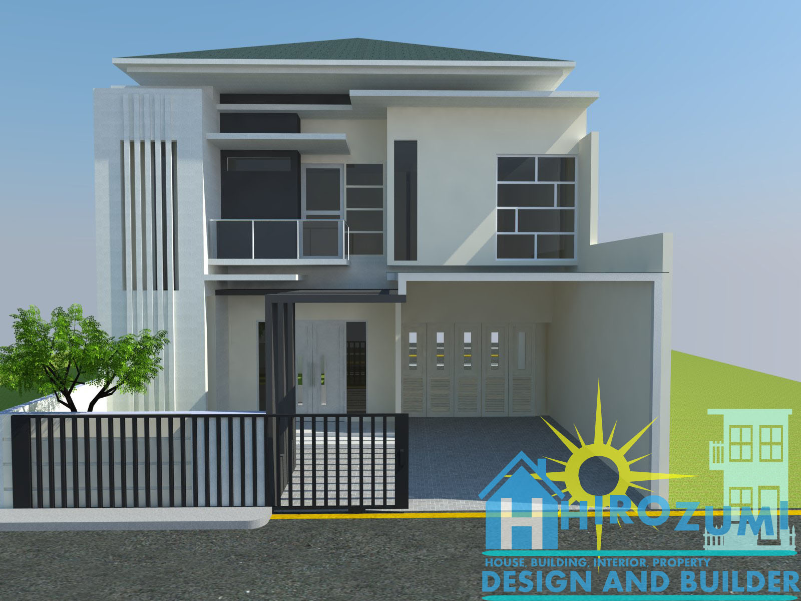 Design Rumah 2 Lantai Pakuan Bogor Jasa Desain Rumah Di Bogor