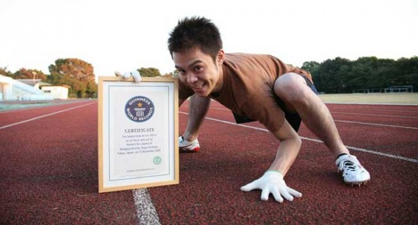 Fastest-100m-running-on-all-fours