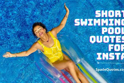 swimming pool quotes funny