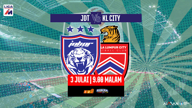 Siaran Langsung Live Streaming JDT vs KL City Liga Super 2023