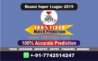 Cape Town vs Spartans MSL 2019 29th Match Prediction Today Reports | CBTF
