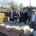 Jofré entregó uniformes a las cooperativas ladrilleras del barrio El Porvenir 