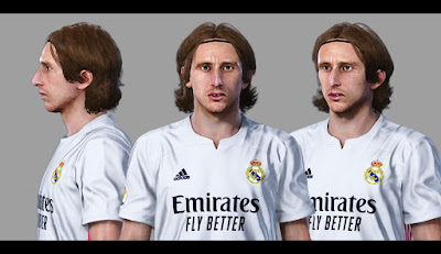 PES 2021 Faces Luka Modric by Sameh Momen