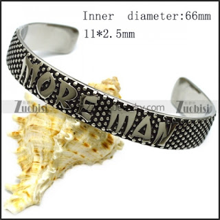 stainless steel bangle bracelet