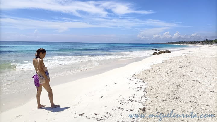 Playas de Tulum en Península de Yucatán