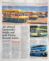 Full page feature in today's Great Yarmouth Mercury