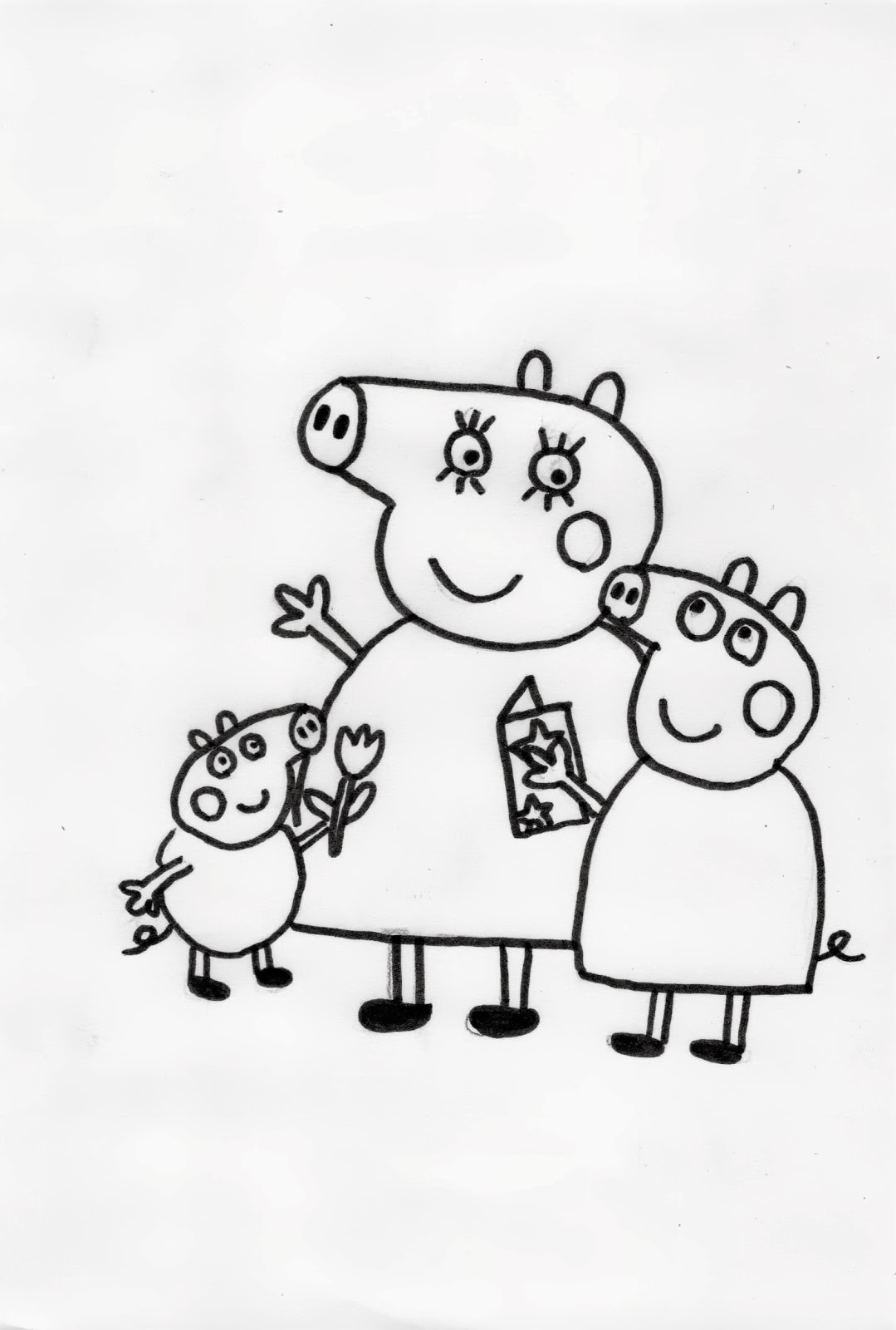 festa della mamma fiori cuoricini scritta con gli auguri colora il disegno e regalalo alla tua mamma ne sar  felice Ingrandisci l immagine e stampa