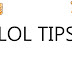 LoL Tips for Beginner