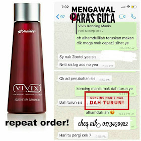 vivix mengawal paras gula