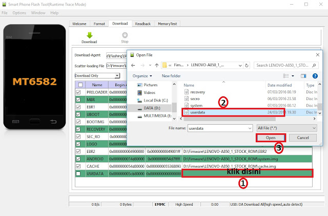 Cara Flash Lenovo A850 Tutorial Disertai Gambar 