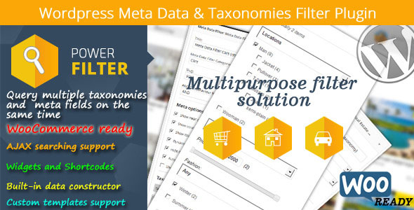 Meta Data and Taxonomies Filter v2.1.9 Wordpress Plugin