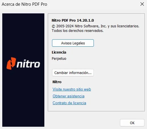 Nitro Pro Enterprise (2024) x64 Versión 14.20.1.0 Full Español
