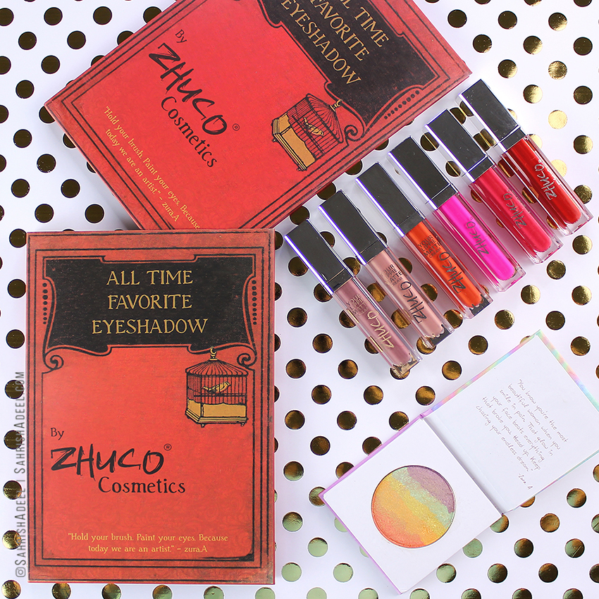 All Time Favorite Eyeshadow Palette by Zhuco Cosmetics - Review & Swatches