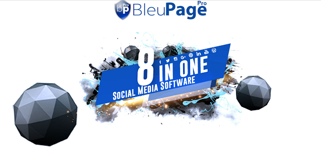 BleuPagePro One Click Social Media Publisher
