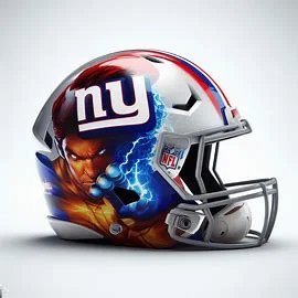 New York Giants Marvel Concept Helmet