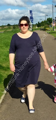 pregnant lady walking