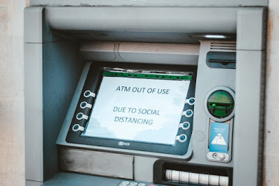 ATM Closed for Coronavirus Recession - Source: Hello I'm Nik via Unsplash - https://unsplash.com/photos/QtTKfb23nBc