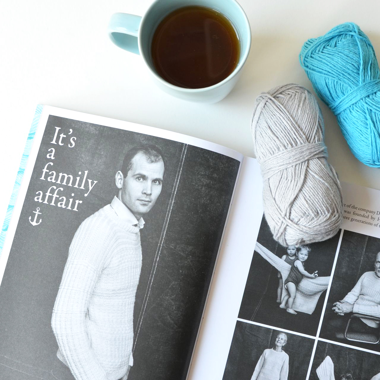 YARN book-a-zine published by Scheepjes contains 15 knitting and crochet patterns.