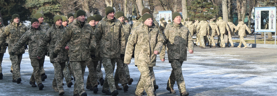 У Повітряних Силах ходили стройовим кроком з нагоди переходу на стандартами НАТО