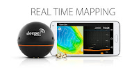 Deeper FishFinder with real time mapping. Details bottom and water column info. Captures depth, bottom structure, temperature, vegetation, fish location and more