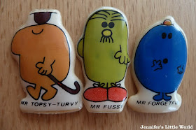 Mr Men vintage magnets